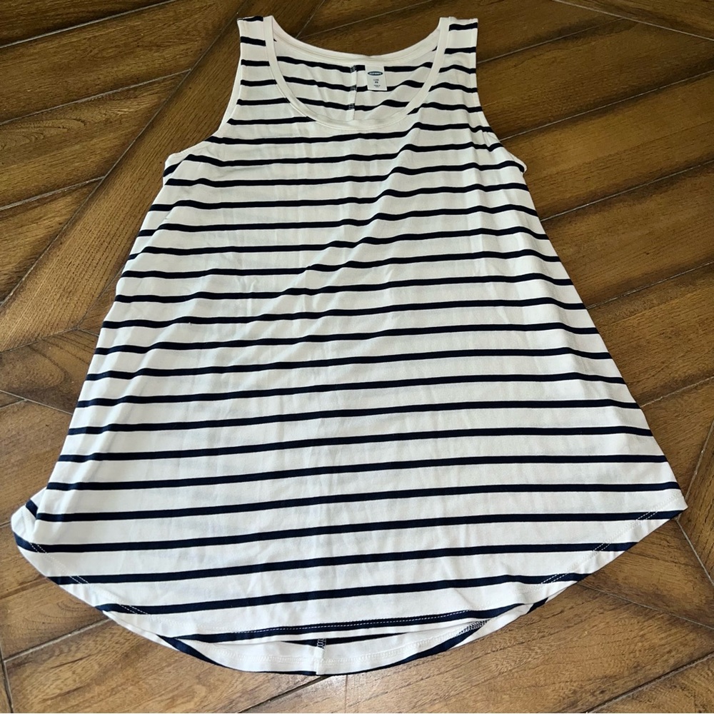 Old Navy Womens Striped Tank Top